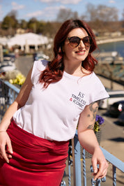 Foxy weißes T-Shirt
