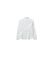 MMTilda Fitted Shirt: Crisp White