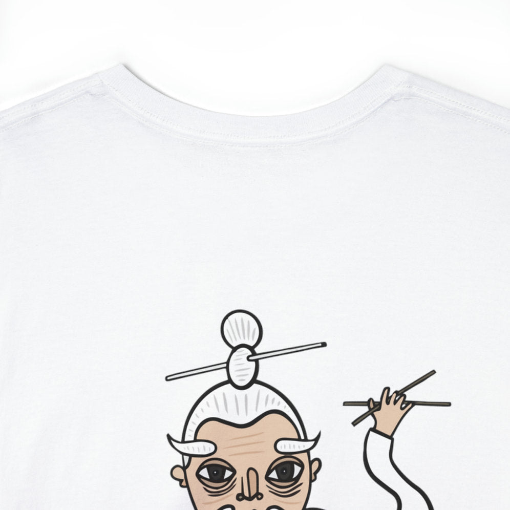 Pai Mei Cotton T Shirt by Rodrigue Artist Close Up