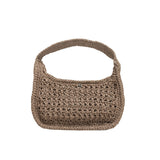 Atelier Bagatelle Riviera Raffia Bag in beige, product view – 99things.ch