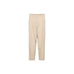 Mos Mosh Leysa Flair cropped pants in twill, front view – 99things.ch
