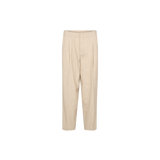 Mos Mosh Leysa Flair cropped pants in twill, front view – 99things.ch