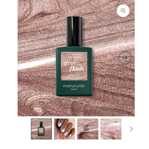 SEMI-PERMANENT LED GREEN FLASH™ - 15 ML Cosmic Rose Product vendor