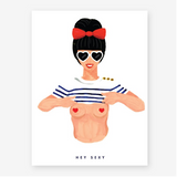 All the Ways to Say "Hey Sexy" Poster
