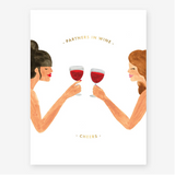All the Ways to Say “Partners in Wine” Poster