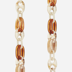 Andy Resin Link Phone Chain in Caramel Mix stylish smartphone accessory with premium resin chain links