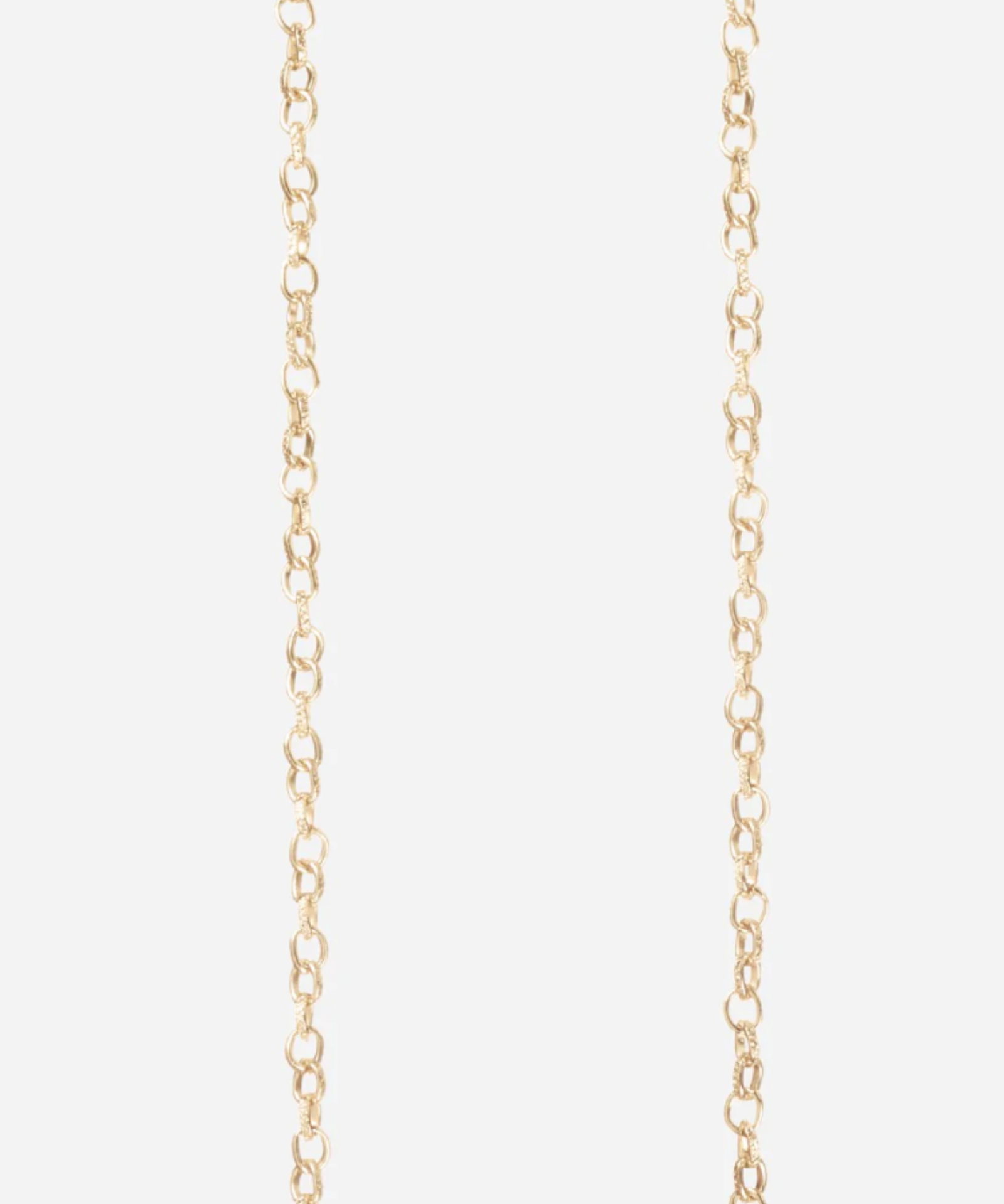 Aya Gold-Tone Link Phone Chain 120cm stylish metallic crossbody smartphone accessory in gold finish