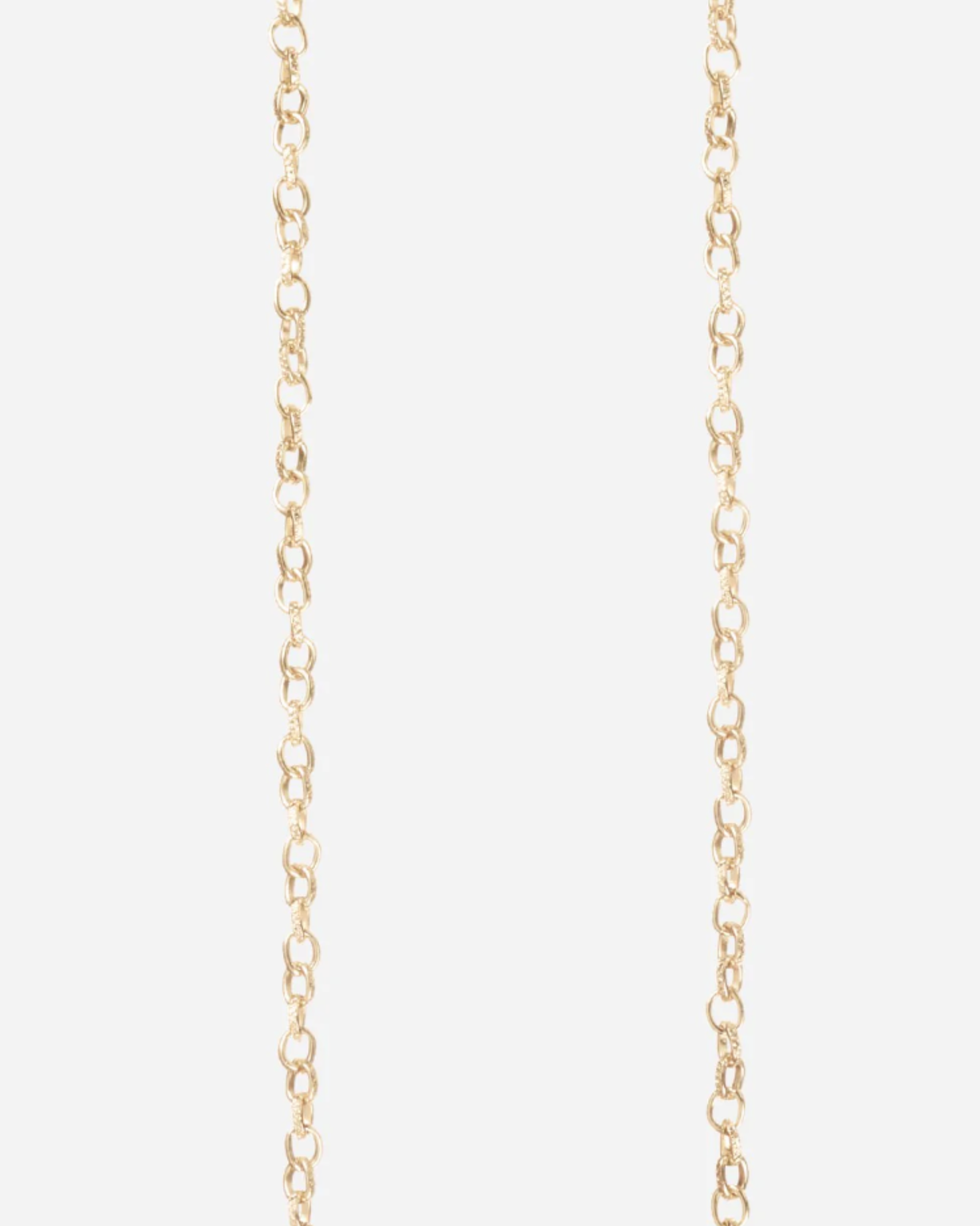 Aya Gold-Tone Link Phone Chain 120cm stylish metallic crossbody smartphone accessory in gold finish