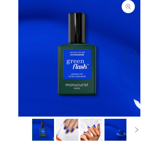 SEMI-PERMANENT LED GREEN FLASH™ - 15 ML Ultramarine Product vendor