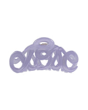 Bon Dep Love Hair Claw 8cm in lavender acetate