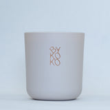 BYKOKO Tea Ceremony scented candle in matt nude glass