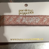 J’adore Statement Bracelet ✦ Powder Pink