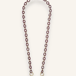 Cassy Crossbody Phone Chain Bordeaux elegant stylish smartphone accessory deep red crossbody strap