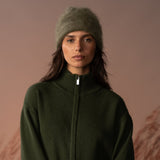 COLORUSH Byron beanie in Kiwi, front portrait