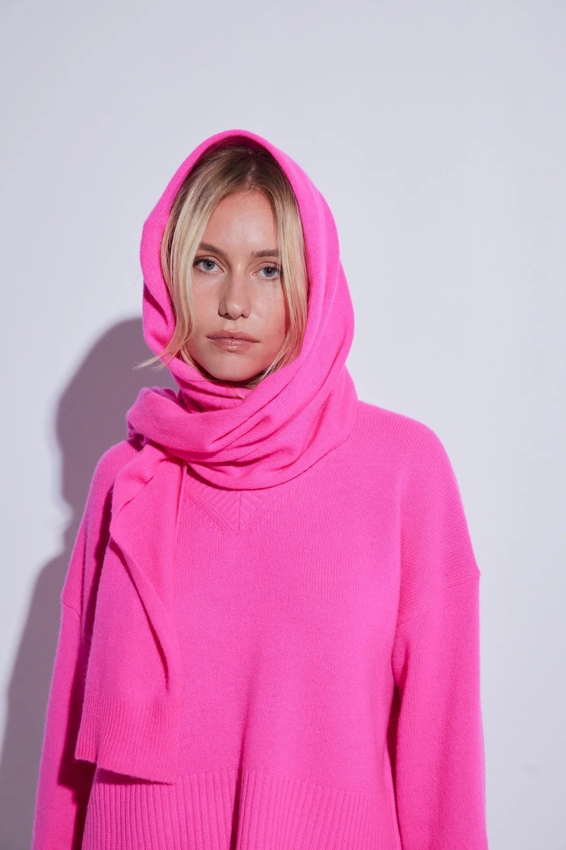 Snow Fall Scarf – Pink Panther – view 2