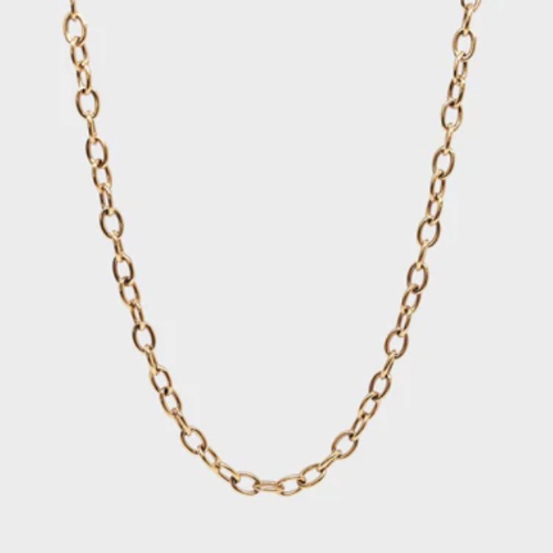 Coluri Charm Chain Thin – Gold