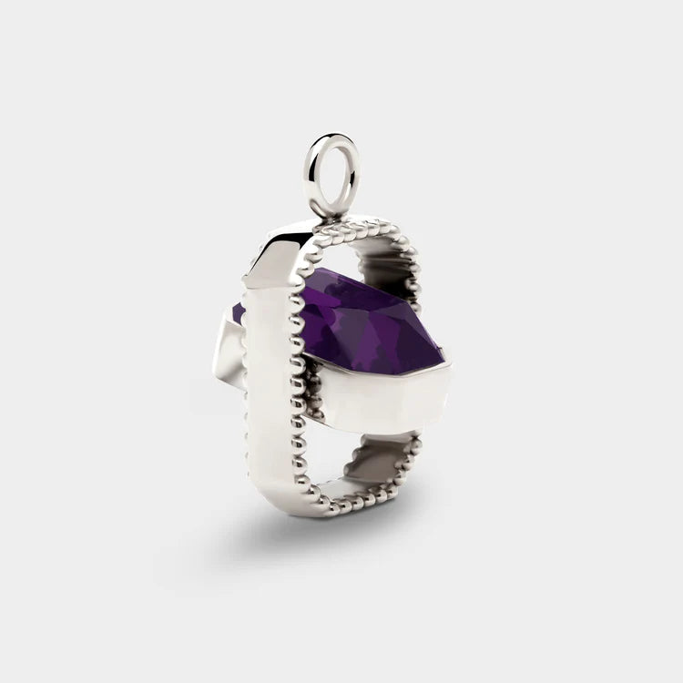 Coluri Talisman Charm in Violet – view 7