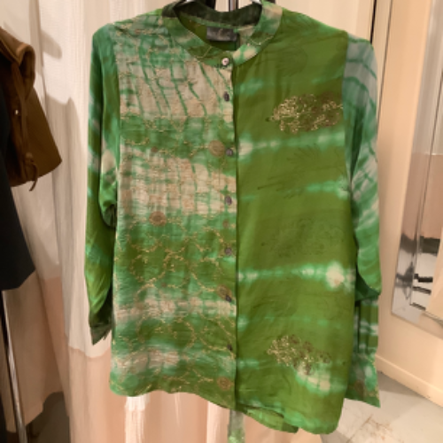 Shirt Green beige