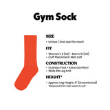I ❤️ Tennis Gym Crew Socks