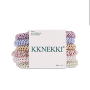 KKNEKKI Hair Tie Set N17 — Pastel Bloom