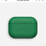 AIRPODS 3 BLACK LEATHER CASE