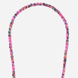 Elia Braided Phone Chain Multicolour Pink stylish braided crossbody smartphone accessory