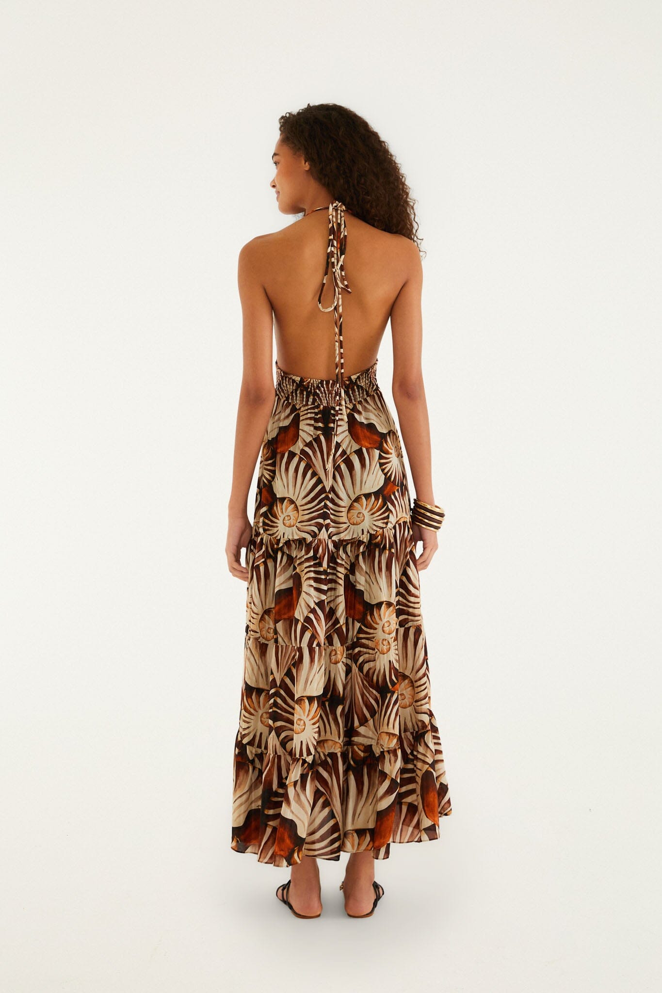 FARM Rio Ammonite Tassel Maxi Dress – view 3