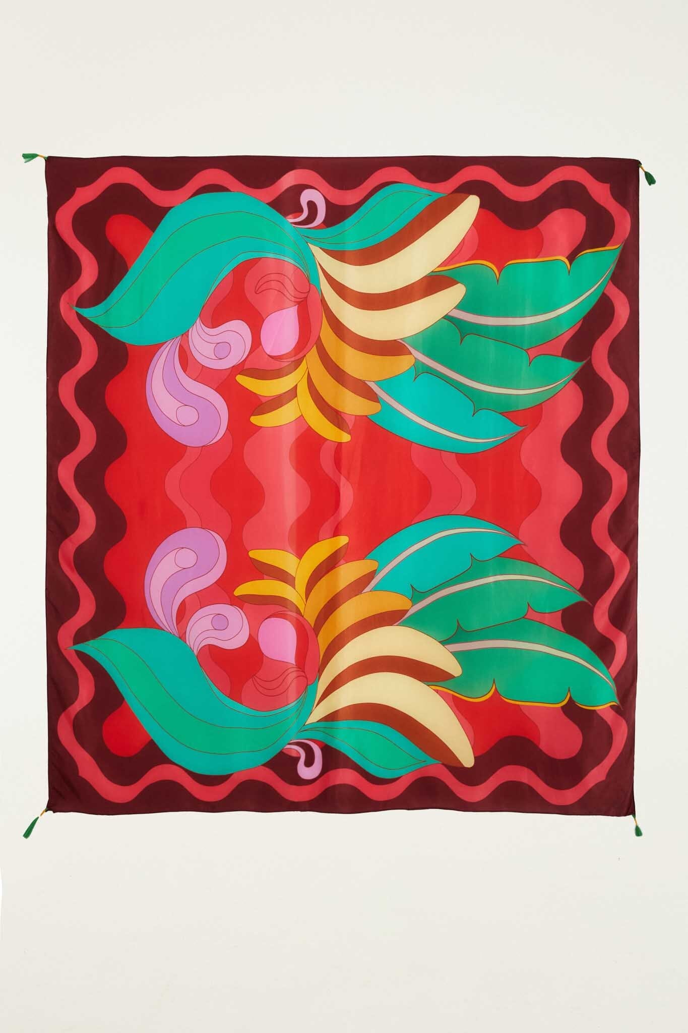 FARM Rio Banana Queen Tassel Sarong – view 2