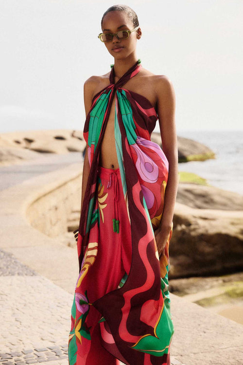 Banana Queen Tassel Sarong