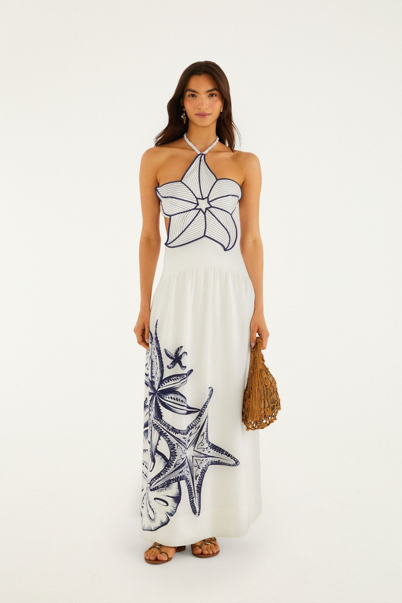 FARM Rio Coast Stars Maxi Dress – view 1