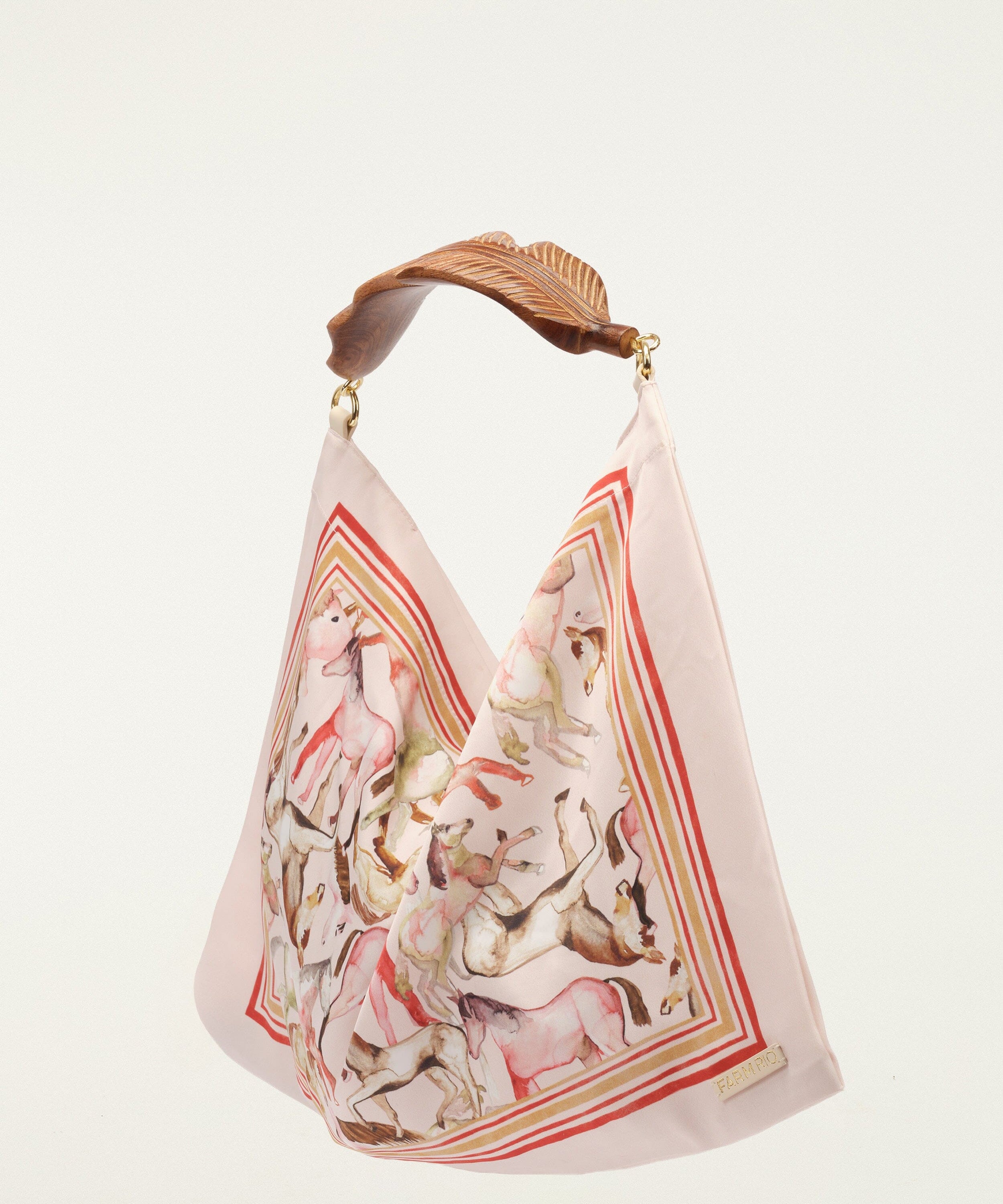FARM Rio Equestrian Satin Scarf Bag – view 2