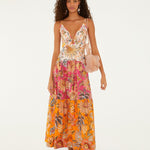 FARM Rio Ligia Floral Maxi Dress – view 1