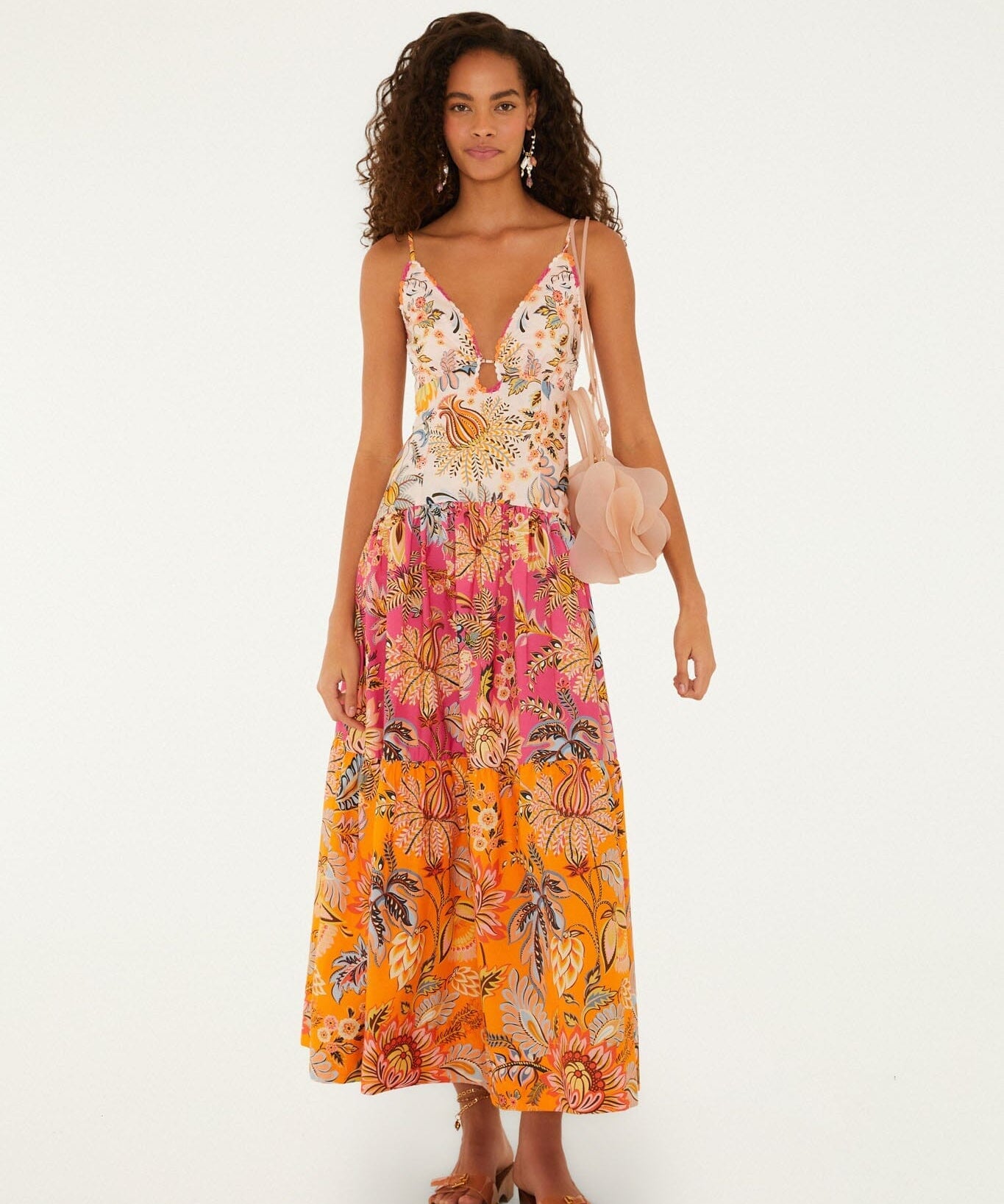 FARM Rio Ligia Floral Maxi Dress – view 1