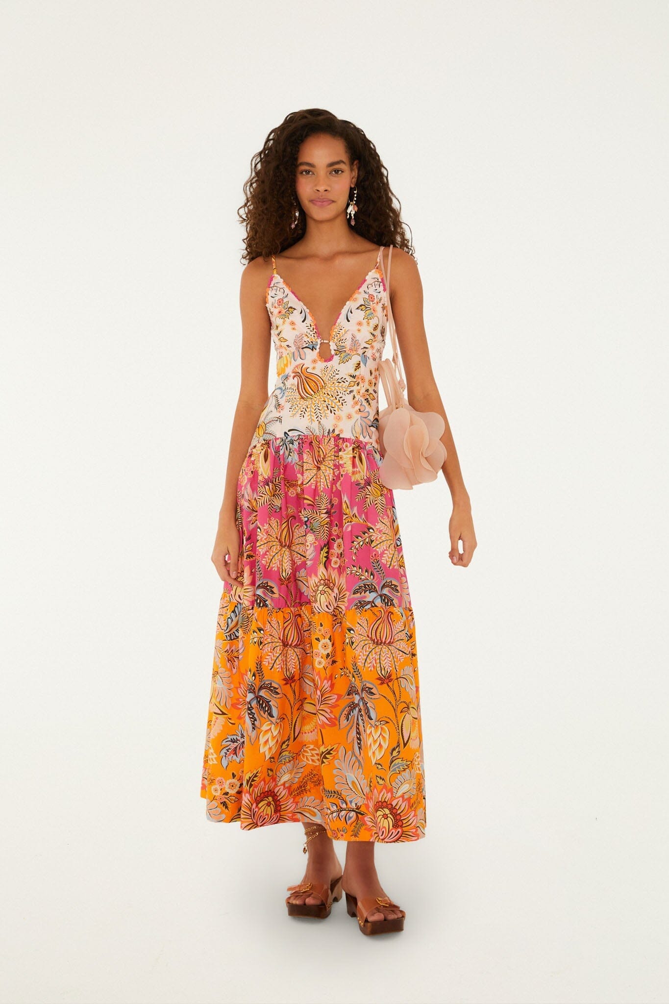 FARM Rio Ligia Floral Maxi Dress – view 1