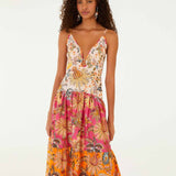 FARM Rio Ligia Floral Maxi Dress – view 4