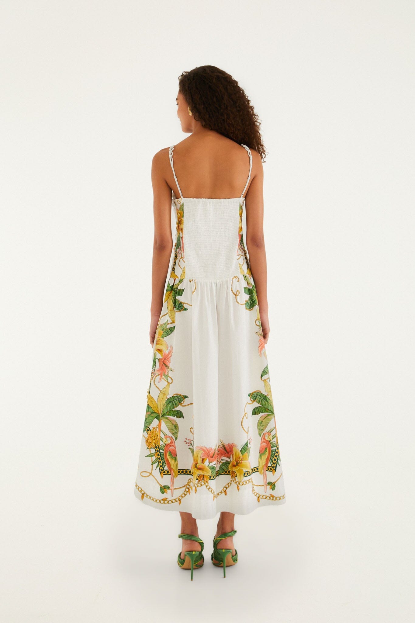 FARM Rio Tropical Royalty Midi Dress – view 3