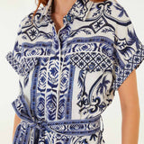 FARM Rio Wonderful City Belted Romper – view 4