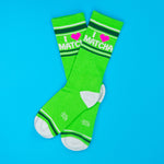 Gumball Poodle I ❤️ Matcha Gym Crew Socks – view 2