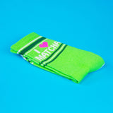 Gumball Poodle I ❤️ Matcha Gym Crew Socks – view 6