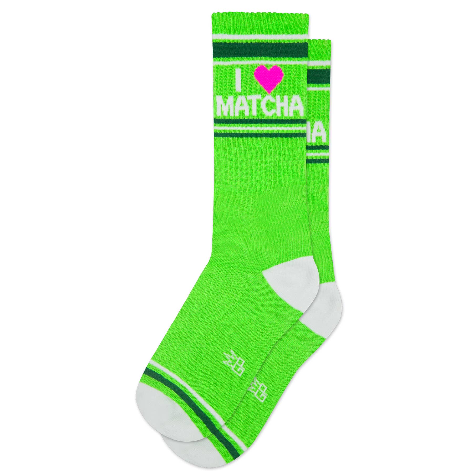 Gumball Poodle I ❤️ Matcha Gym Crew Socks