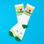 Gumball Poodle I ❤️ Tennis Gym Crew Socks – view 2