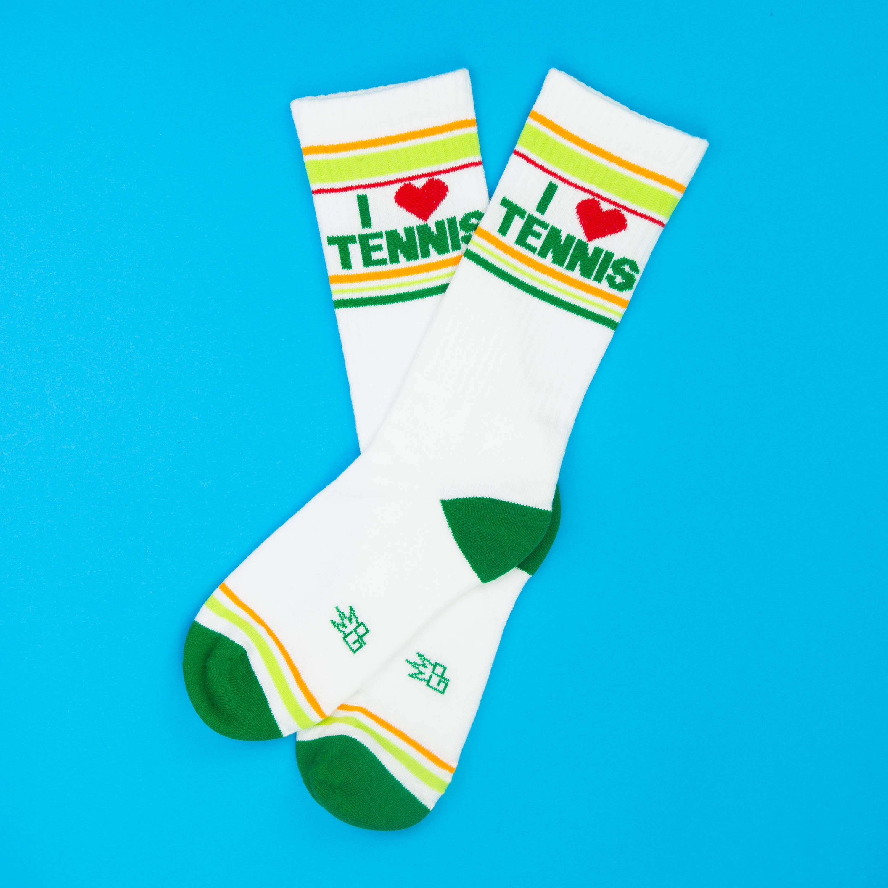 Gumball Poodle I ❤️ Tennis Gym Crew Socks – view 2