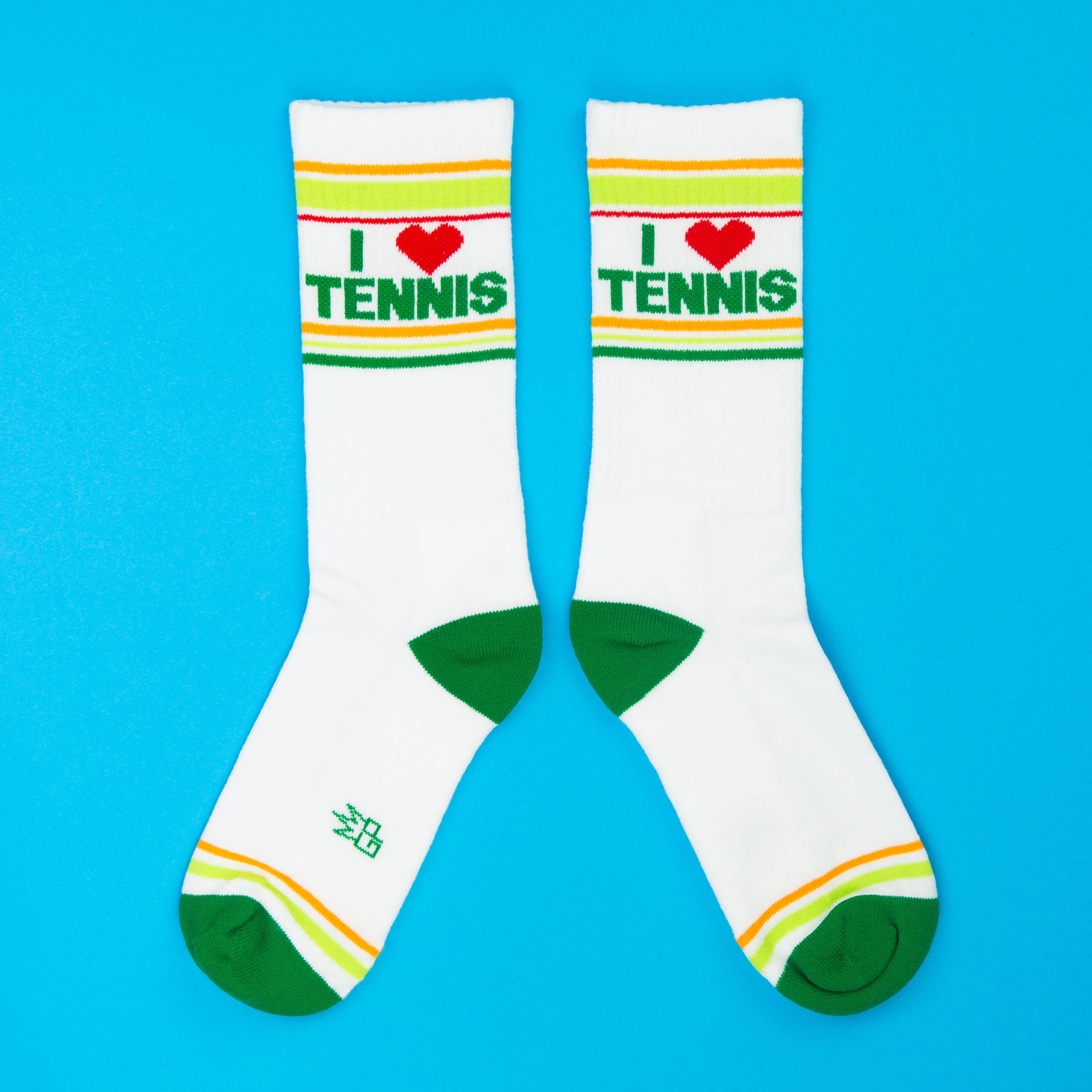 Gumball Poodle I ❤️ Tennis Gym Crew Socks – view 5