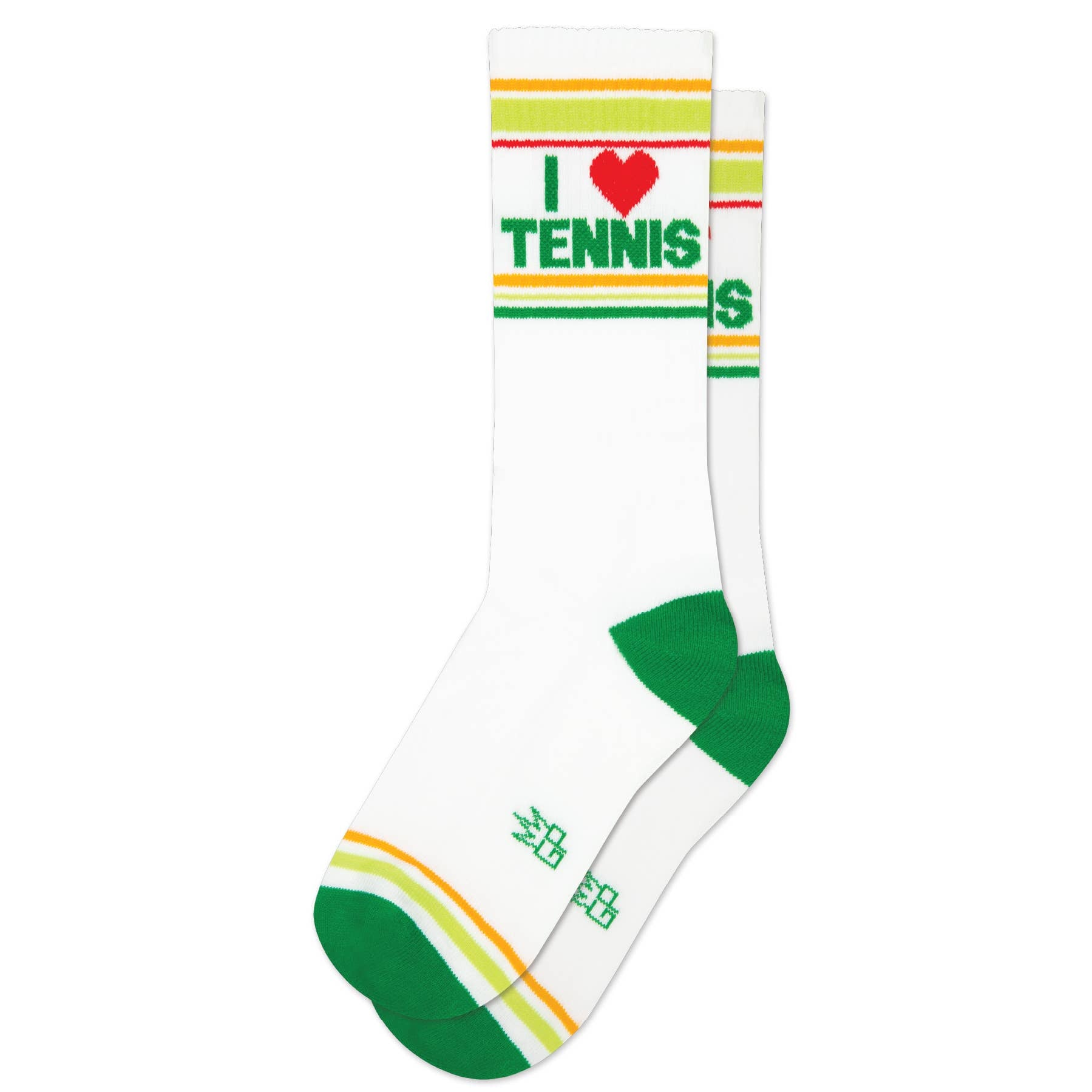 Gumball Poodle I ❤️ Tennis Gym Crew Socks