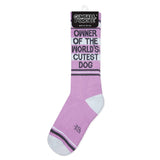 Gumball Poodle Owner Of The World's Cutest Dog Gym Crew Socks – view 3