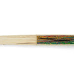 Gustav Klimt Hand Fan – The Kiss — bamboo folding fan with printed fabric, view 3