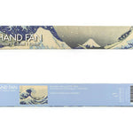 Hokusai Hand Fan – The Great Wave — bamboo folding fan with printed fabric, view 6