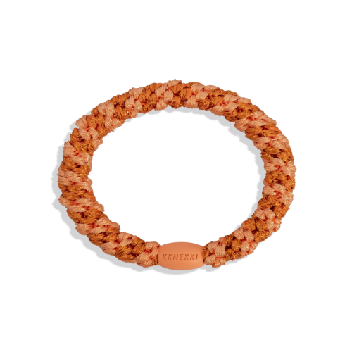 Kknekki – Rayé Orange Délavé Pailleté