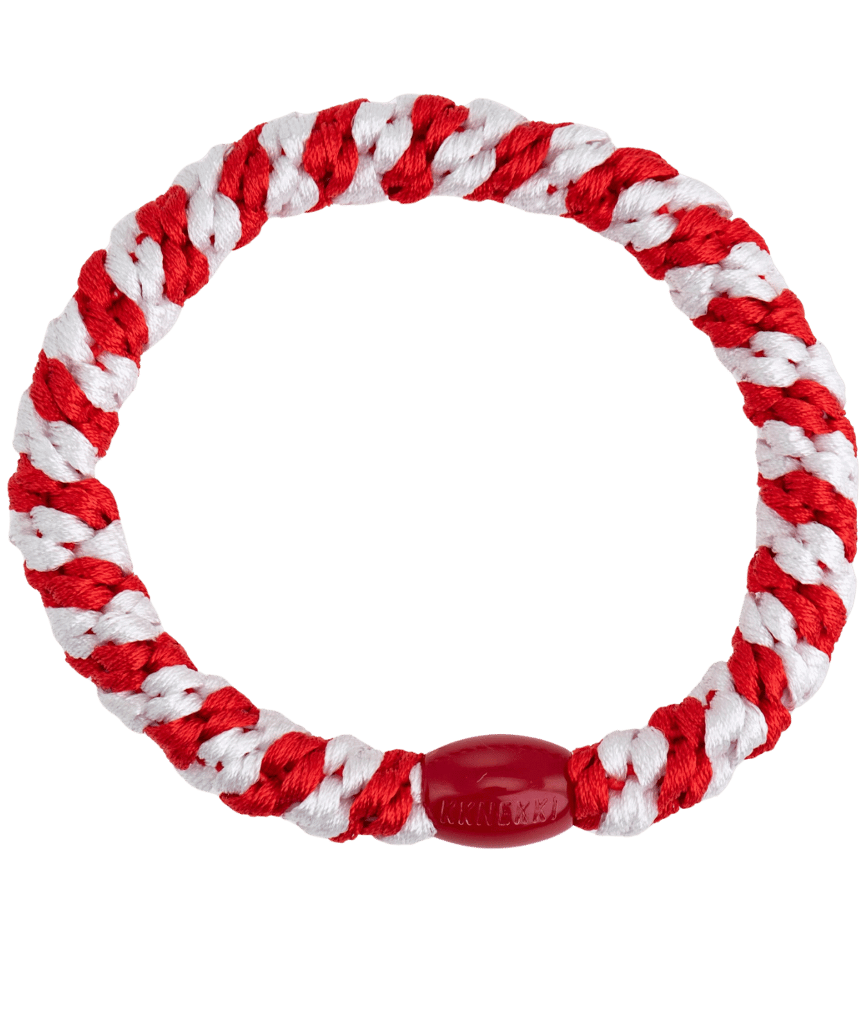Kknekki Hair Elastic – Red White Swiss
