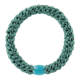 KKNEKKI Hair Tie – Green Petrol Blue – product photo